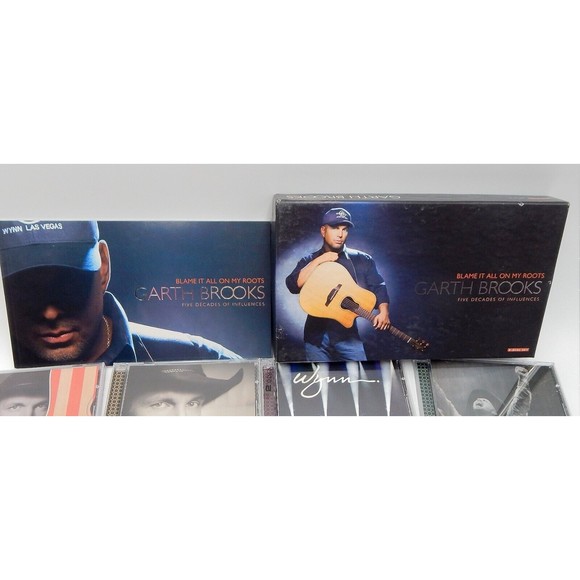 Garth Brooks Blame It All on My Roots 8 Discs 6 CDs 2 DVDs Box Set - Picture 6 of 14